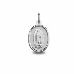 Medalla Plata Virgen De Guadalupe Argyor MRM 20x14mm (AG)1902255 Oval