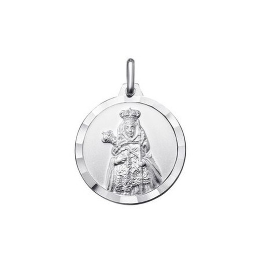 Medalla Plata Virgen Del Carmen Argyor MRM 18mm (AG)1000265 Bisel