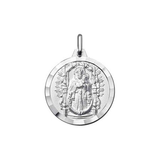 Medalla Plata Virgen Del Pino Argyor MRM 18mm (AG)1000238 Bisel