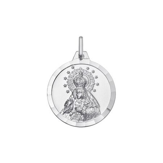 Medalla Plata Virgen Macarena Argyor MRM 18mm (AG)1000218 Bisel