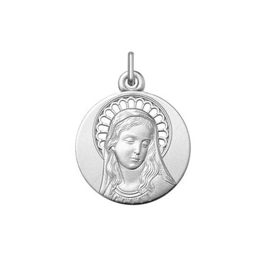 Medalla Plata Virgen María Argyor MRM 16mm (AG)1269008-16mm Calado