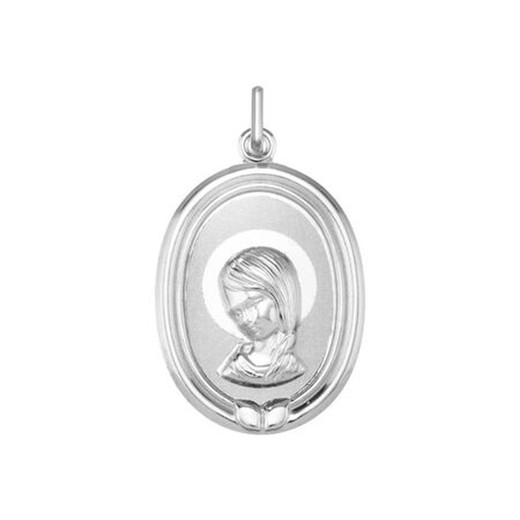 Medalla Plata Virgen Maria Argyor MRM 22x14,3mm (AG)1926105 Aureola