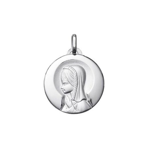 Medalla Plata Virgen Niña Argyor MRM 15mm (AG)1030104L-13mm Redondo