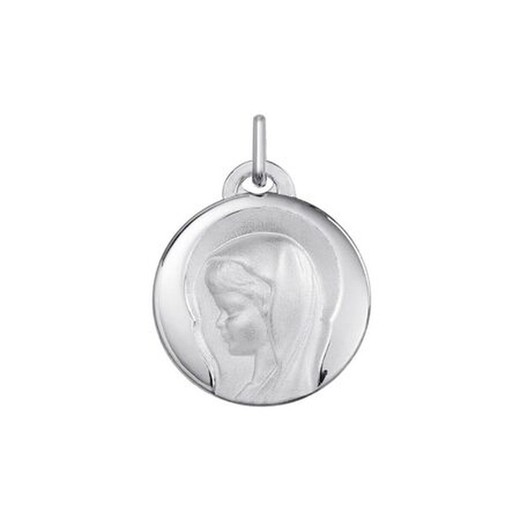 Medalla Plata Virgen Niña Argyor MRM 17mm (AG)1030173L-17mm Redondo