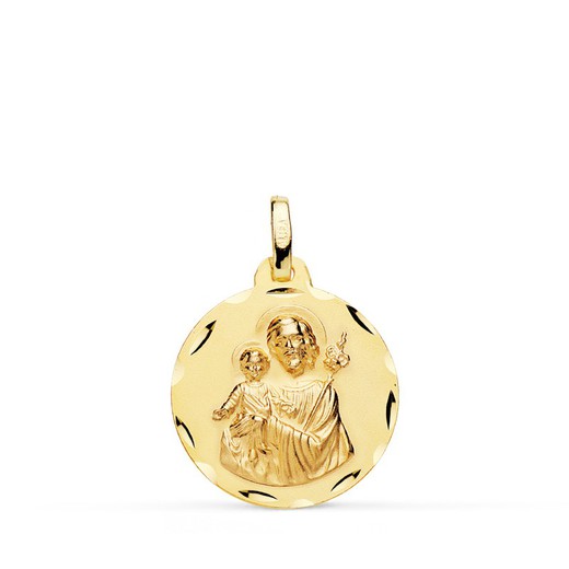 Χρυσό μετάλλιο Σαν Χοσέ 18 καρατίων 18 χιλιοστά P8085-318