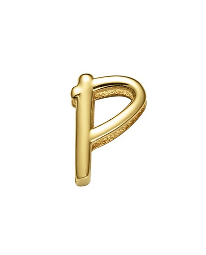 Viceroy Women's Bracelet Motif Letter P Gold 1359M01012P