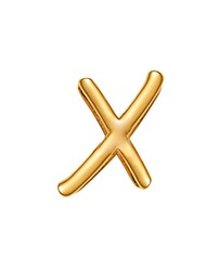 Viceroy Woman Bracelet Motif Letter X Gold 1359M01012X