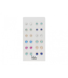 Pakke 12 stk. Liska øreringe LSW4174PACK Zirconia