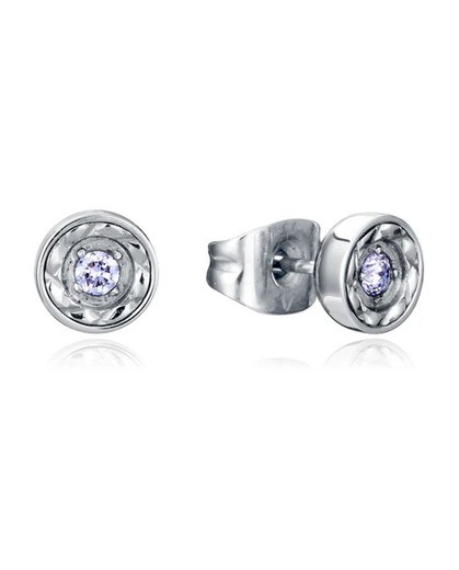 Pendientes Acero Viceroy Mujer 75386E01000 Diamante Laura Escanes