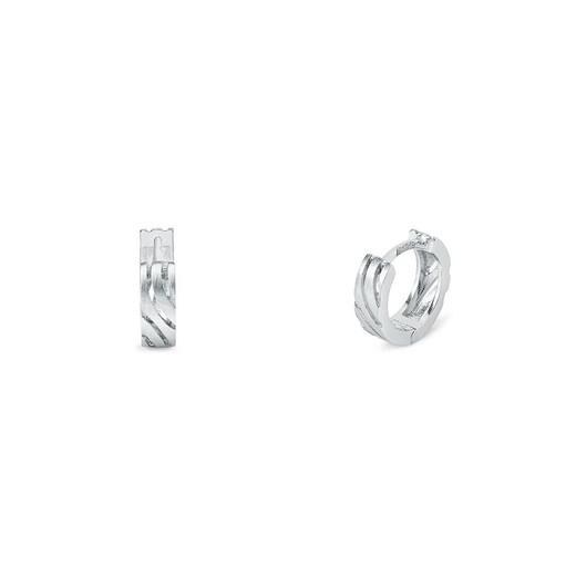 Pendientes Argent Basic 1,3cm ARRG012S Aros Calados