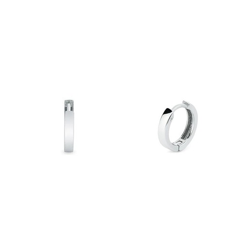 Pendientes Argent Basic 1,4cm ARRG003 Aros Sección Cuadrada