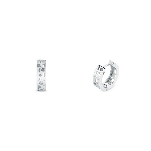 Pendientes Argent Basic 1,5cm ARRG010 Aros Calados