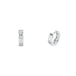 Pendientes Argent Basic 1,5cm ARRG011S Aros Hojas