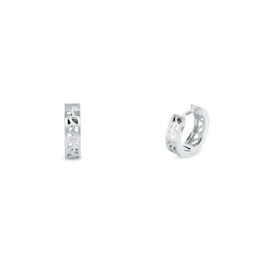 Pendientes Argent Basic 1,5cm ARRG011S Aros Hojas