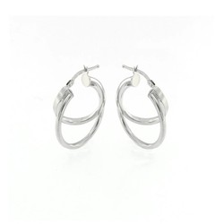 Pendientes Argent Basic 2,5cm ARR292 Aros Entrelazados