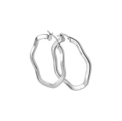 Pendientes Argent Basic 25mm ARR2021P Aros Ondulados