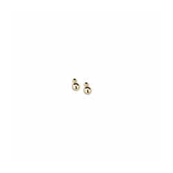 Pendientes Bronce 2cm Sovrani J8912 Dorado Bolitas