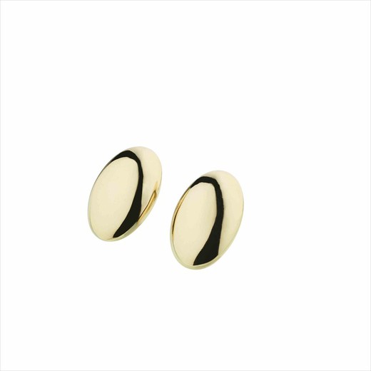 Pendientes Bronce 3,2cm Sovrani J9653 Oval Dorado Latón