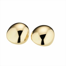 Pendientes Bronce 3,5cm Sovrani J9655 Oval Dorado Latón