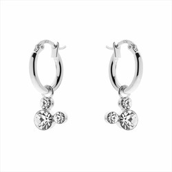 Pendientes Disney Plata AG0016P1 Mickey Circonitas