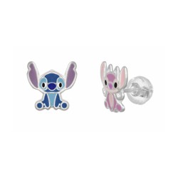 Pendientes Disney Plata AG0055P Lilo Stitch