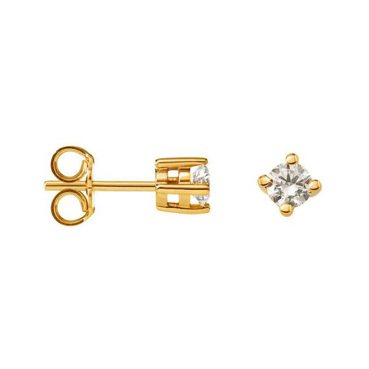 Pendientes Oro 18kts Argyor MRM 3,40mm (18)75A0101-3,40mm Diamantes