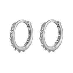 Pendientes Plata 10mm PE00724RH Aro Bolitas