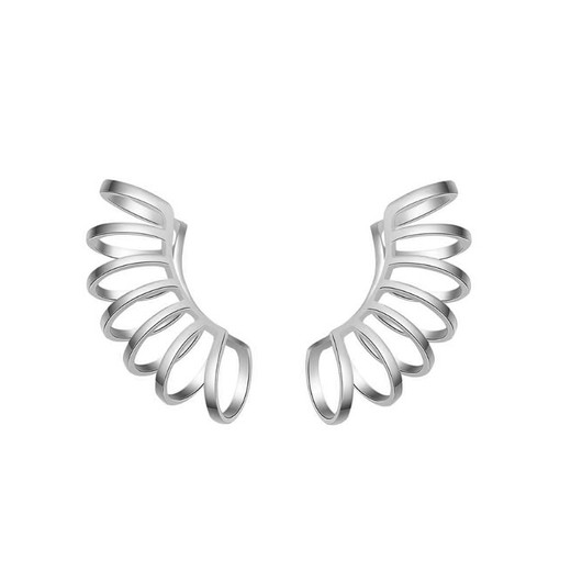 Pendientes Plata 11x30mm PE00723RH Earcuff Circulos