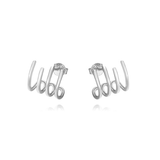 Pendientes Plata 12x14mm PEL1134RH Ear Jacket