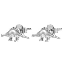 Pendientes Plata 18x8mm PE00732RH Dinosaurio