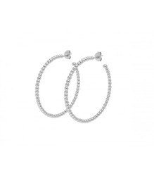 Pendientes Plata 20mm Liska LAF6488A-20 Aro Bolitas