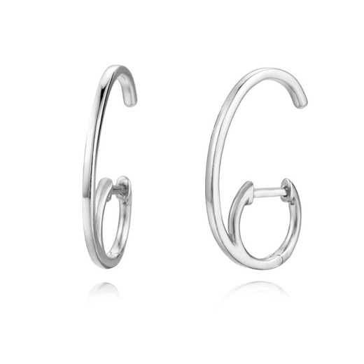 Pendientes Plata 24x12mm PE00700RH Aro