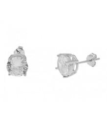 Pendientes Plata 5mm Liska LAD4606A-5 4 Garras Circonita