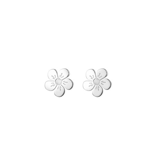 Boucles d'oreilles Argent 6.5mm PEL1204PL Fleur