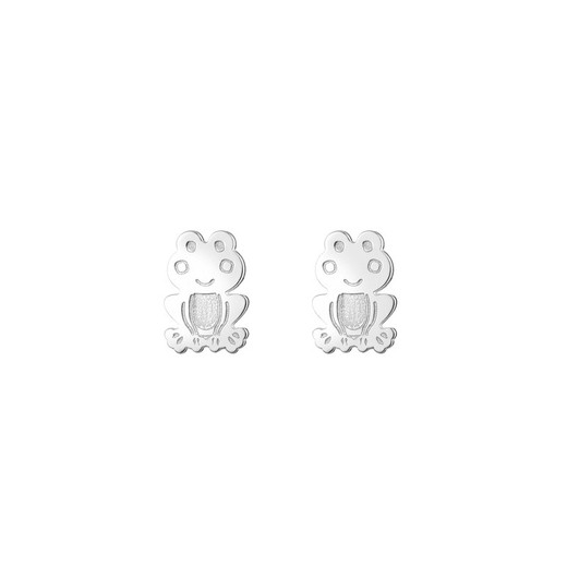 Boucles d'oreilles Argent 6.5mm PEL1205PL Grenouille