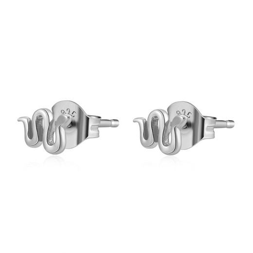 Boucles d'oreilles Argent 7x4mm PE00726RH Serpent