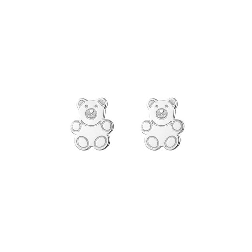 Boucles d'oreilles Argent 8mm PEL1220PL Ours