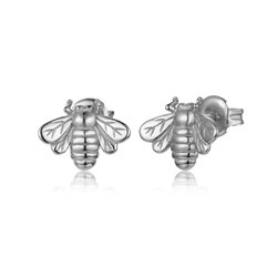 Boucles d'oreilles argent 8x11mm PE00654RH Mouche