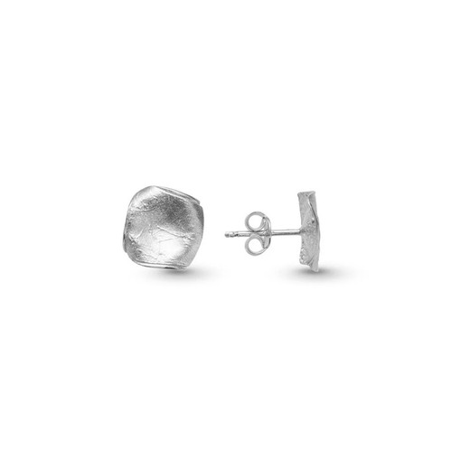 Pendientes Plata Argent Basic 1,1x1,1cm ARRM072P Cudrados