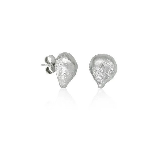 Pendientes Plata Argent Basic 1,1x1,4cm ARRM052B Magma