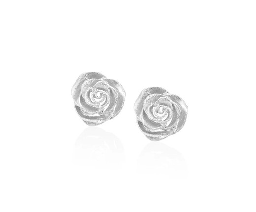 Pendientes Plata Argent Basic 1,5cm ARRM027 Rosas Pequeñas