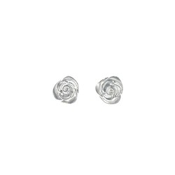 Pendientes Plata Argent Basic 1cm ARRM027M Mini Rosas