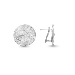 Pendientes Plata Argent Basic 2,2cm ARRM066R Frenesí Redondos