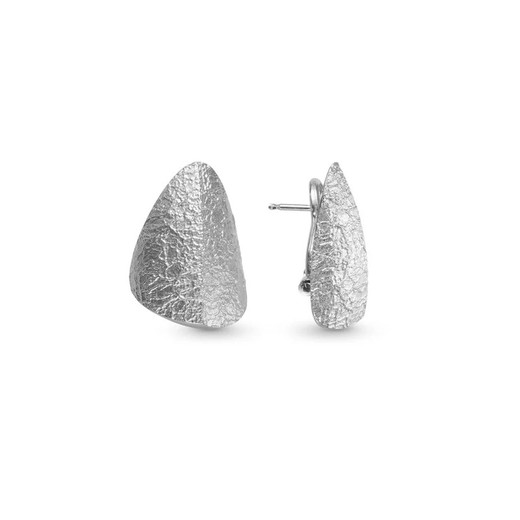 Pendientes Plata Argent Basic 2,5x2,5cm ARRM078O Triangular Asimétrico