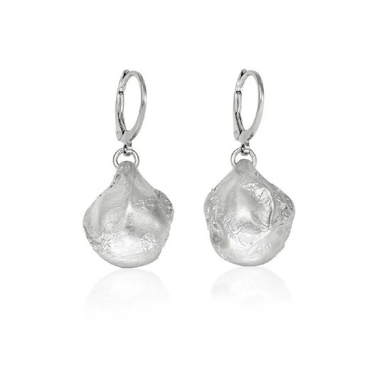 Pendientes Plata Argent Basic 3,5cm ARRM052G Magma Gancho