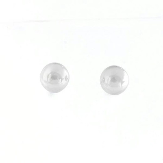 Pendientes Plata Argent Basic 6mm ARR2033P Perlas