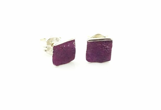 Pendientes Plata Arior 1144593XPP Kiros Pequeńos Rosa