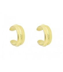 Brincos Liska MEDEAR11-D Earcuff dourado prateado