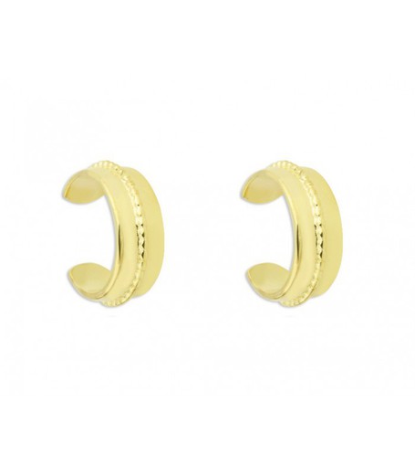 Pendientes Plata Dorada Liska MEDEAR11-D Earcuff