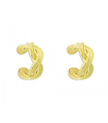 Pendientes Plata Dorada Liska MEDEAR17-D Earcuff